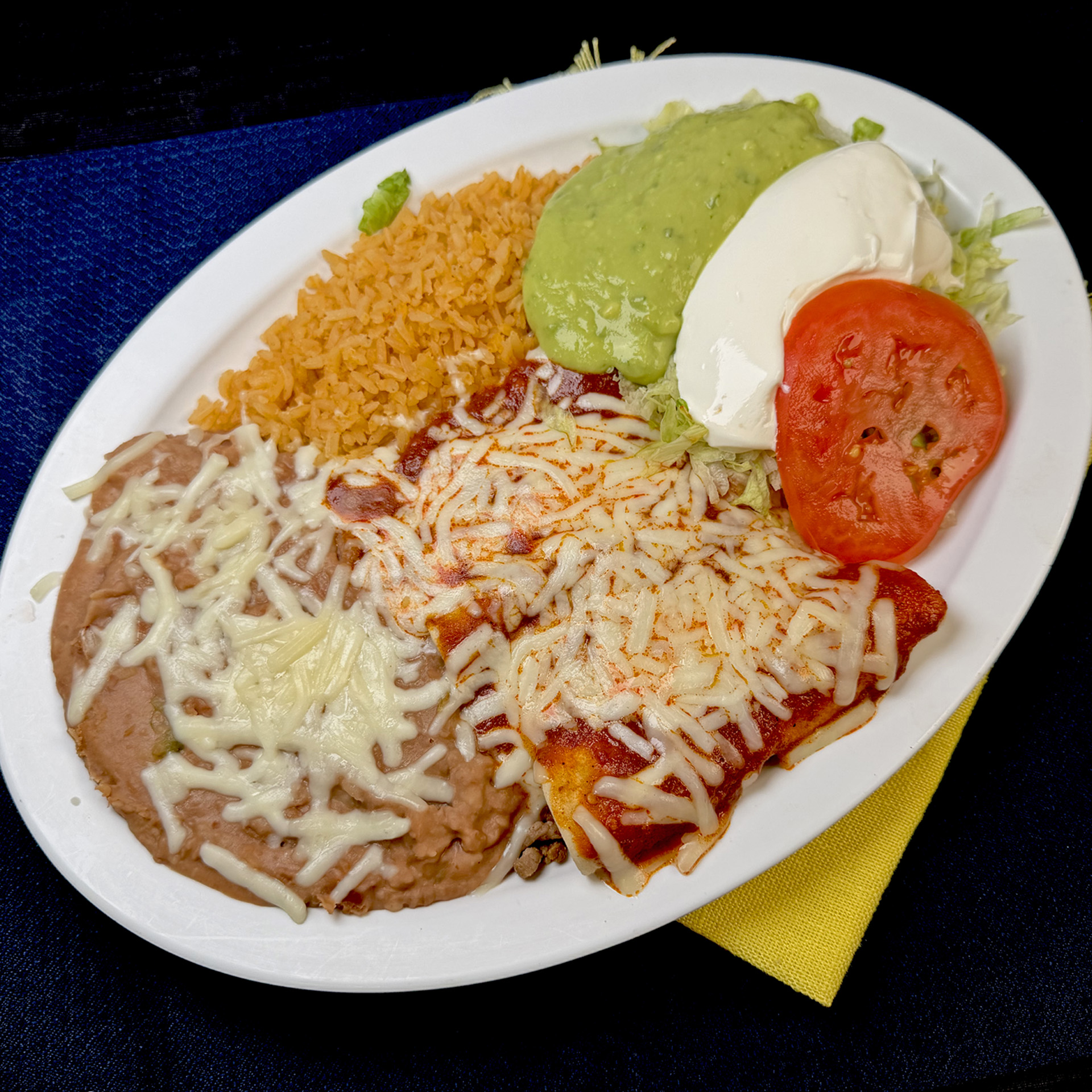 Enchilada Plate
